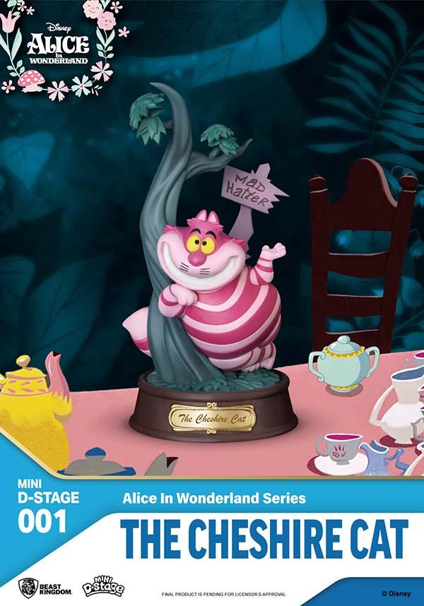 Alice in Wonderland: Cheshire Cat Diorama | FIGURE - Beserk - alice, alice in wonderland, all, cat, cats, cheshire, cheshire cat, clickfrenzy15-2023, collect, collectable, collectables, dec22, discountapp, disney, figure, figures, figurine, figurines, fp, googleshopping, pop culture, pop culture collectables, R131222, vinyl figure, vinyl figures, vinyl figurine, vinyl figurines, VR0234508, vrdistribution