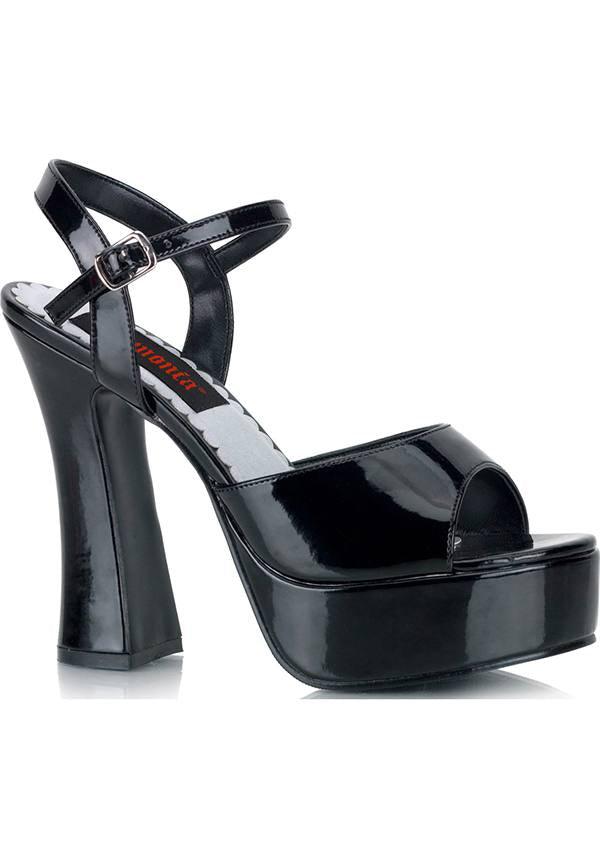 DOLLY-09 [Black Patent] | HEELS [PREORDER] - Beserk - all, black, clickfrenzy15-2023, demonia, demonia shoes, discountapp, fp, heels, heels [preorder], labelpreorder, labelvegan, pleaserimageupdated, pool slides and slip ons, ppo, preorder, pricematched, shiny, shoes, vegan