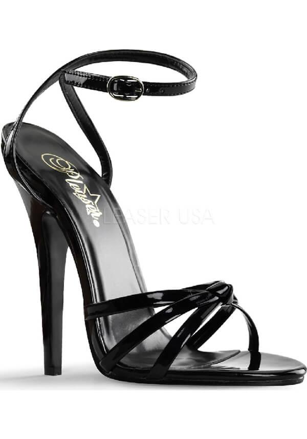 DOMINA-108 [Patent Black] | HEELS [PREORDER] - Beserk - all, black, clickfrenzy15-2023, devious, devious shoes, discountapp, fp, heels, heels [preorder], labelpreorder, ppo, preorder, shoes, strappy