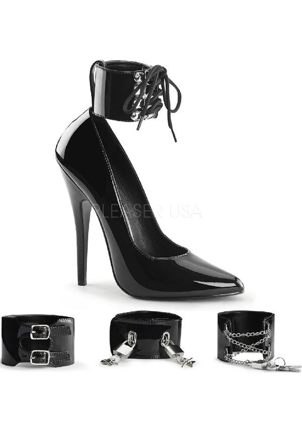 DOMINA-434 [Patent Black] | HEELS [PREORDER] - Beserk - all, black, clickfrenzy15-2023, devious, devious shoes, discountapp, fp, heels, heels [preorder], labelpreorder, ppo, preorder, shoes