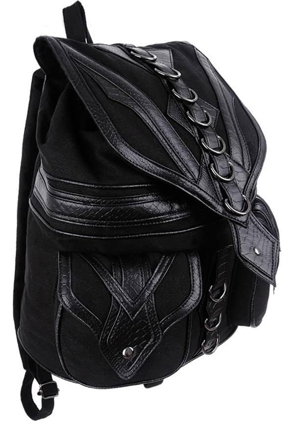 Dragon | BACKPACK - Beserk - accessories, all, back bag, back pack, backpack, bag, black, clickfrenzy15-2023, discountapp, dragon, dragons, fp, goth, gothic, gothic accessories, gothic bag, handbag, handbags and purses, ladies accessories, mens, mens accessories, restyle
