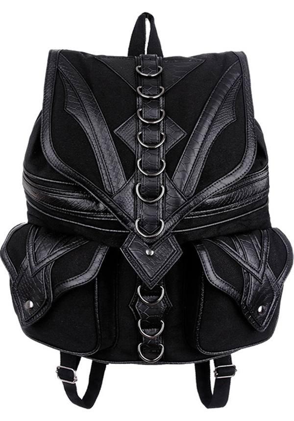 Dragon | BACKPACK - Beserk - accessories, all, back bag, back pack, backpack, bag, black, clickfrenzy15-2023, discountapp, dragon, dragons, fp, goth, gothic, gothic accessories, gothic bag, handbag, handbags and purses, ladies accessories, mens, mens accessories, restyle