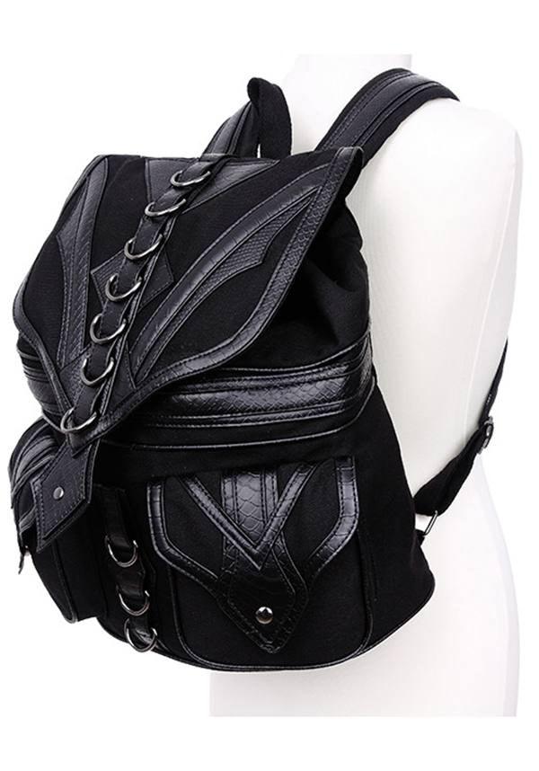 Dragon | BACKPACK - Beserk - accessories, all, back bag, back pack, backpack, bag, black, clickfrenzy15-2023, discountapp, dragon, dragons, fp, goth, gothic, gothic accessories, gothic bag, handbag, handbags and purses, ladies accessories, mens, mens accessories, restyle