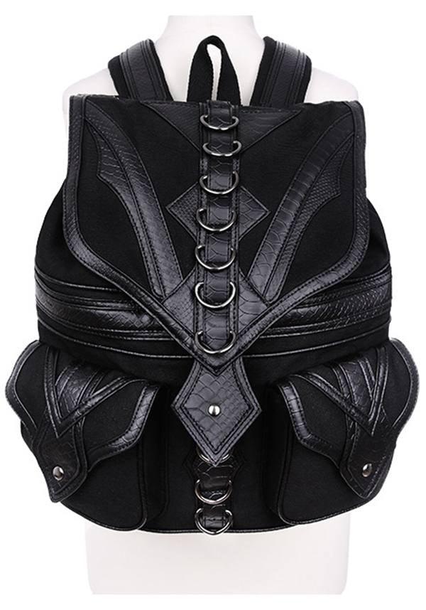 Dragon | BACKPACK - Beserk - accessories, all, back bag, back pack, backpack, bag, black, clickfrenzy15-2023, discountapp, dragon, dragons, fp, goth, gothic, gothic accessories, gothic bag, handbag, handbags and purses, ladies accessories, mens, mens accessories, restyle