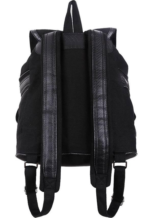Dragon | BACKPACK - Beserk - accessories, all, back bag, back pack, backpack, bag, black, clickfrenzy15-2023, discountapp, dragon, dragons, fp, goth, gothic, gothic accessories, gothic bag, handbag, handbags and purses, ladies accessories, mens, mens accessories, restyle