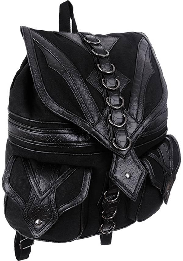 Dragon | BACKPACK - Beserk - accessories, all, back bag, back pack, backpack, bag, black, clickfrenzy15-2023, discountapp, dragon, dragons, fp, goth, gothic, gothic accessories, gothic bag, handbag, handbags and purses, ladies accessories, mens, mens accessories, restyle