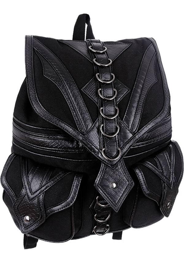 Dragon | BACKPACK - Beserk - accessories, all, back bag, back pack, backpack, bag, black, clickfrenzy15-2023, discountapp, dragon, dragons, fp, goth, gothic, gothic accessories, gothic bag, handbag, handbags and purses, ladies accessories, mens, mens accessories, restyle