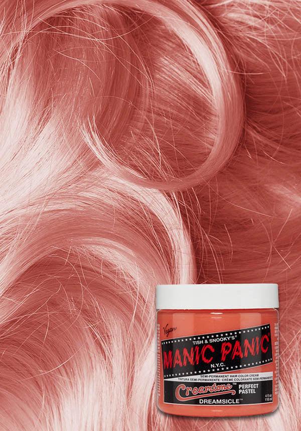 Dreamsicle | CREAMTONE HAIR COLOUR - Beserk - all, clickfrenzy15-2023, cosmetics, cpgstinc, discountapp, dye, ebaymp, fp, hair colour, hair dye, hair pink, labelvegan, manic panic, manic panic hair, mermaid, orange, pastel, peach, pink, vegan