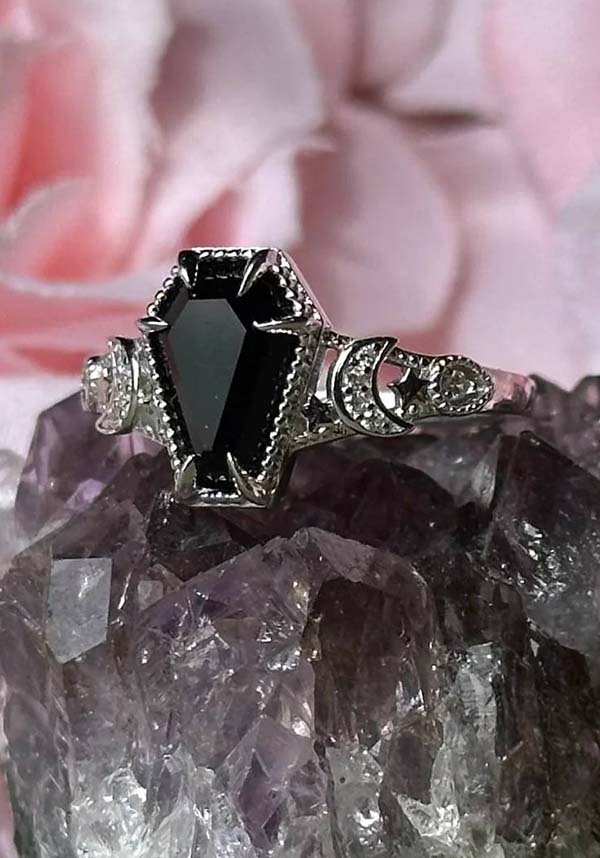 Eternal Sleep Onyx | COFFIN RING