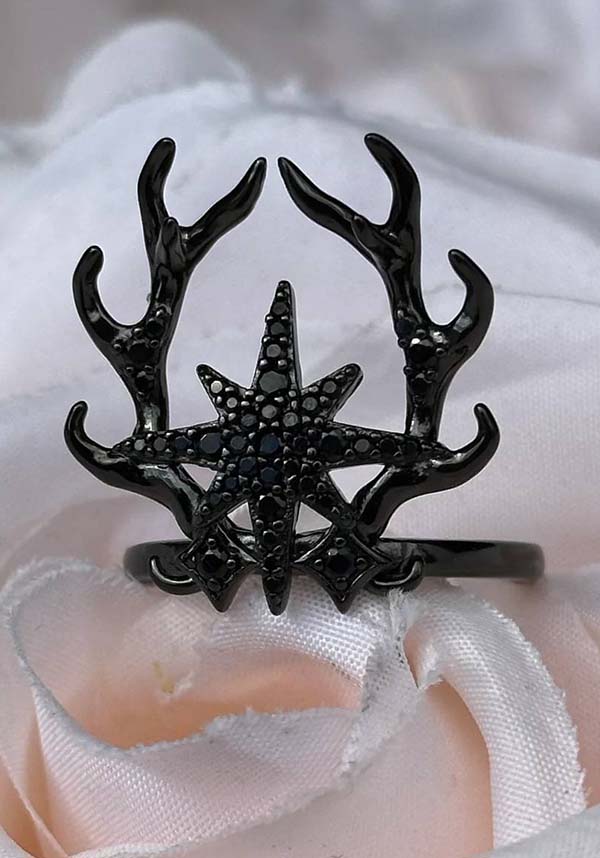 Guide Me Home Antler And Star | ETERNITY RING*