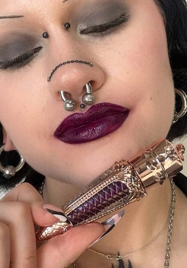 Purple Glitz | LIQUID LUXE VELVET LIPSTICK