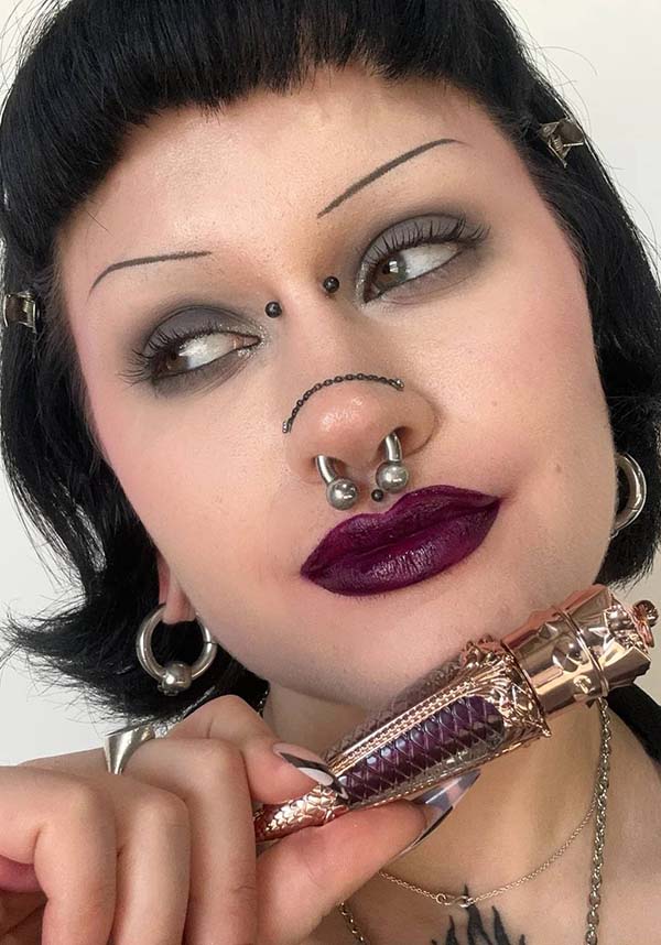 Purple Glitz | LIQUID LUXE VELVET LIPSTICK*