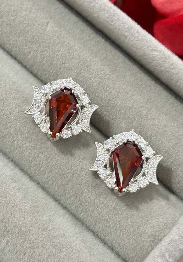 Till Death Silver Coffin | EARRINGS