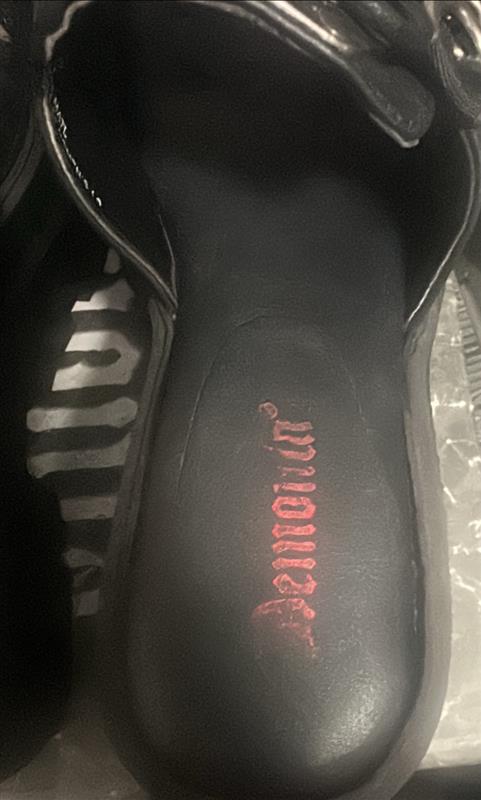 WRATH-03 [Black] | PLATFORM SANDALS [FAULTY]**