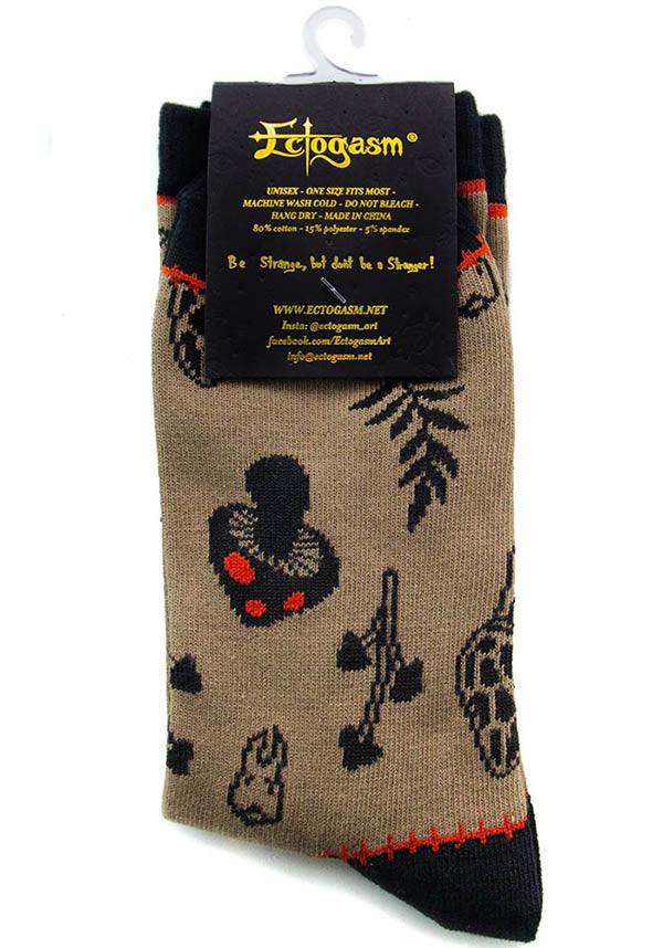 Mushrooms & Murder | CREW SOCKS - Beserk - all, all clothing, all ladies clothing, clickfrenzy15-2023, clothing, crew socks, discountapp, EC5358, fp, gift, gift idea, gift ideas, gifts, hosiery and socks, ladies clothing, ladies socks, mar22, mens, mens clothing, mothersdayplant, mushroom, mushrooms, plant, plants, R310322, sock, socks, winter, winter clothing, winter wear