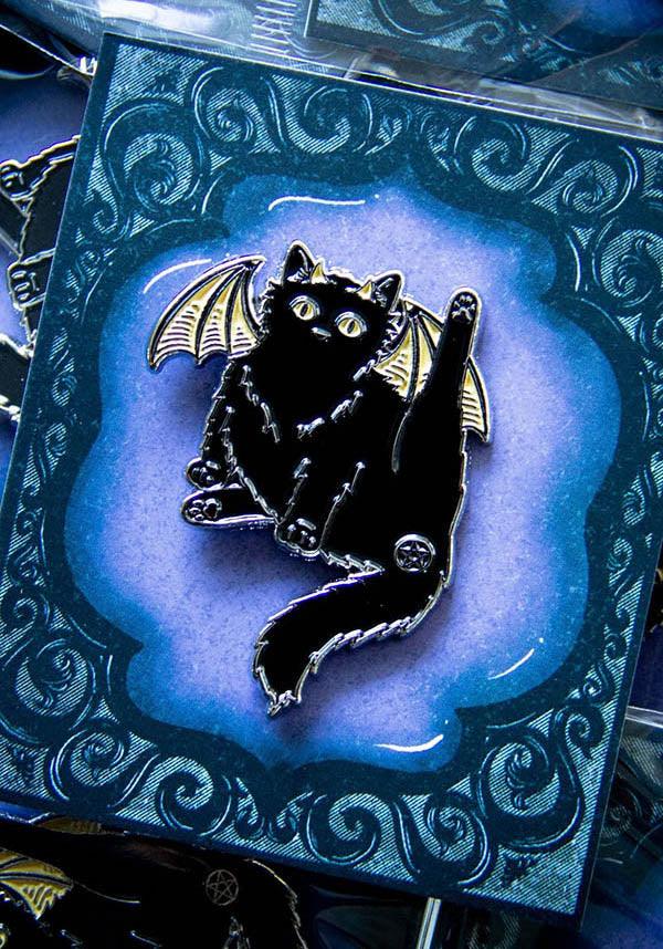Pentacle Butthole Black Cat | ENAMEL PIN - Beserk - accessories, all, badge, black, black cat, cat, cats, clickfrenzy15-2023, demon, discountapp, EC5179, enamel pin, fp, gift, gift idea, gift ideas, gifts, gothic accessories, gothic gifts, ladies accessories, mar22, mens, mens accessories, mens gifts, pin, pins, pins and badges, R020322