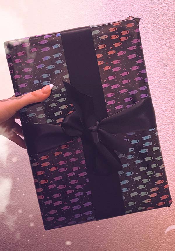 Rainbow Ghosts | WRAPPING PAPER