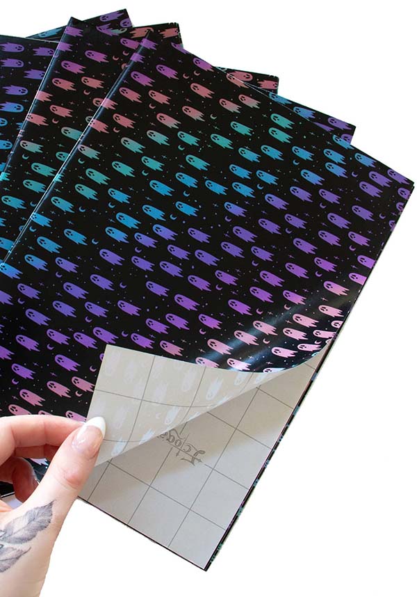 Rainbow Ghosts | WRAPPING PAPER