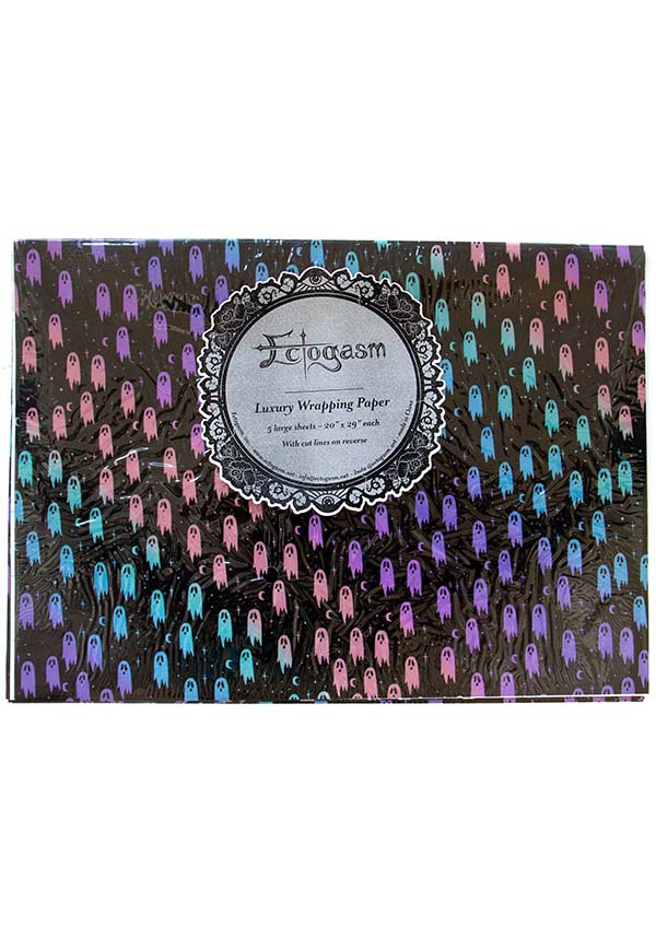 Rainbow Ghosts | WRAPPING PAPER
