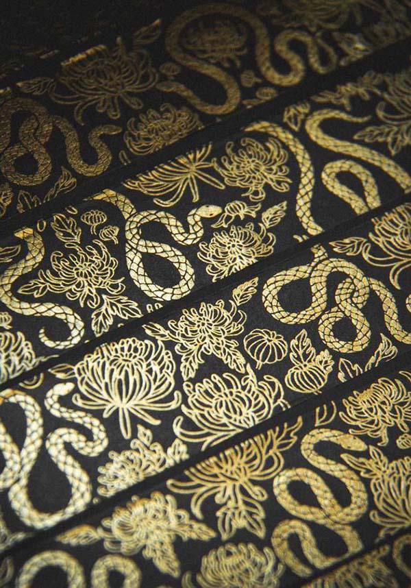 Witchy Washi [Black/Gold] | TAPE - Beserk - all, black, christmas gift, christmas gifts, clickfrenzy15-2023, discountapp, EC6336, fp, gift, gift idea, gift ideas, gifts, gold, googleshopping, gothic gifts, gothic homeware, gothic homewares, home, homeware, homewares, oct22, office, office and stationery, office homewares, r191022, stationary, stationery, sticky tape, tape, washi, witch, witchy