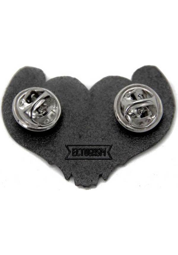 You&#39;re Never Alone If You Have Demons | GHOST ENAMEL PIN - Beserk - accessories, all, badge, black, clickfrenzy15-2023, discountapp, EC5179, enamel pin, fp, ghost, gift, gift idea, gift ideas, gifts, gothic accessories, gothic gifts, halloween, halloween accessories, ladies accessories, mar22, mens, mens accessories, mens gifts, mens valentines gifts, pin, pins, pins and badges, R020322, valentines, valentines day