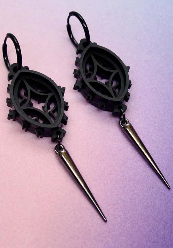 Cathedral Punk Oval | EARRINGS