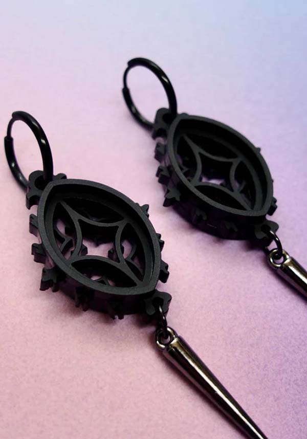 Cathedral Punk Oval | EARRINGS