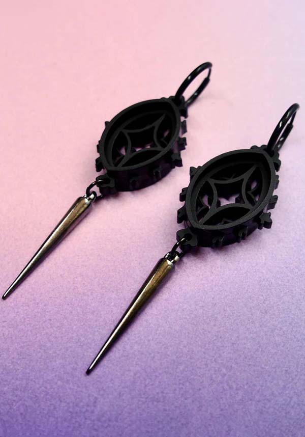 Cathedral Punk Oval | EARRINGS