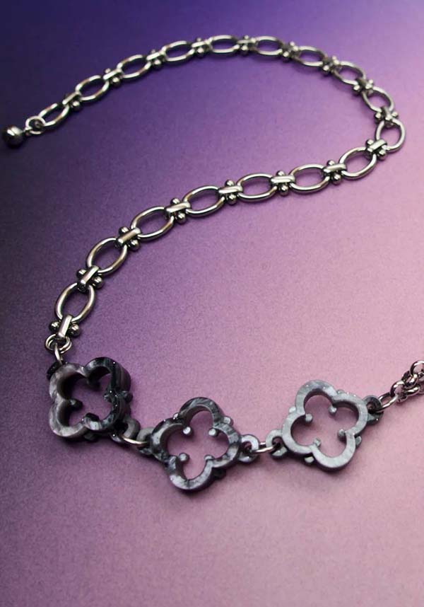 Cathedral Quatrefoil | MISMATCHED CHAIN NECKLACE