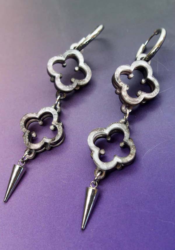 Gothic Cathedral [Double] Quatrefoil | EARRINGS*