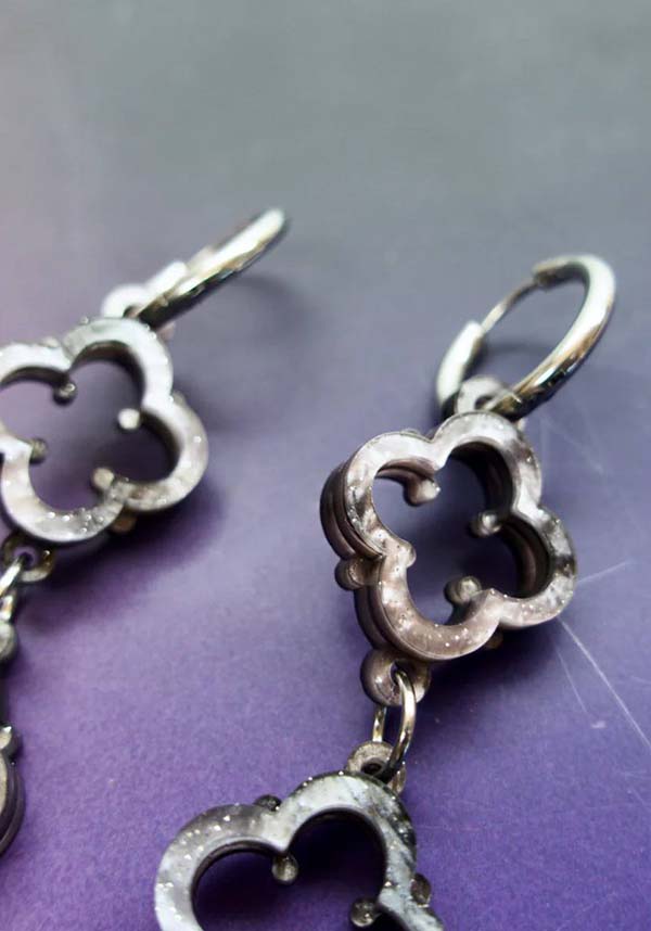 Gothic Cathedral [Double] Quatrefoil | EARRINGS*