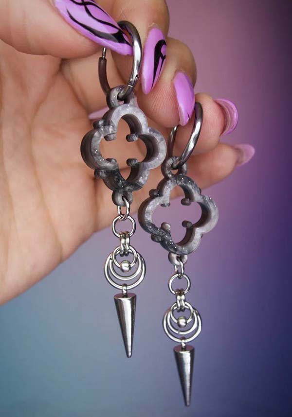 Gothic Cathedral [Single] Quatrefoil | EARRINGS*