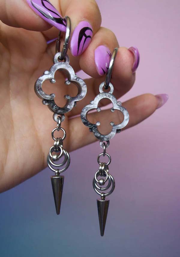 Gothic Cathedral [Single] Quatrefoil | EARRINGS*