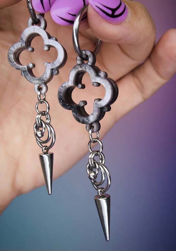 Gothic Cathedral [Single] Quatrefoil | EARRINGS