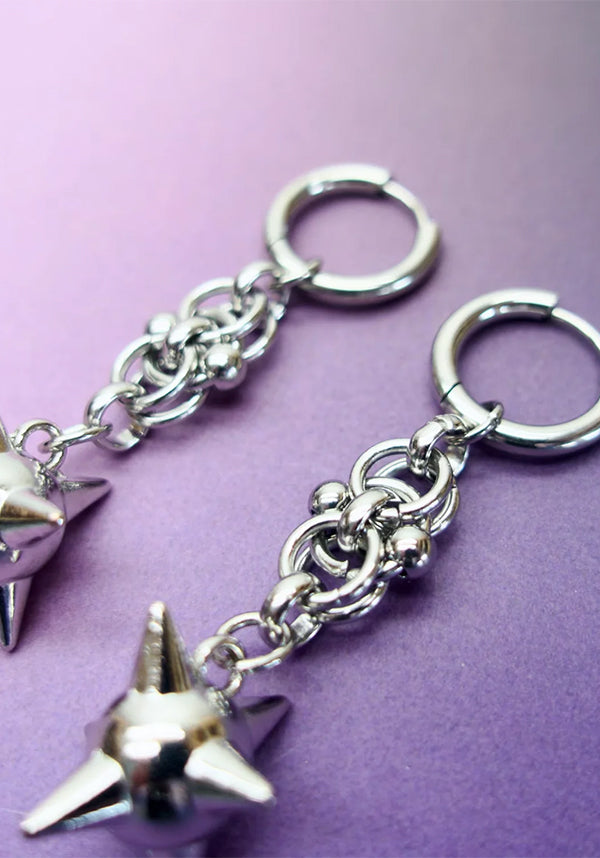 Morning Star | STEEL EARRINGS