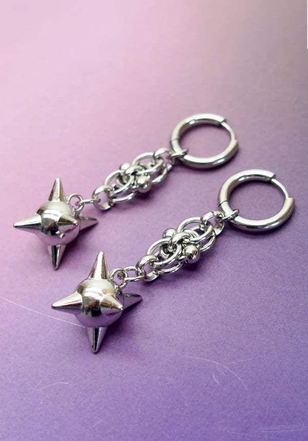 Morning Star | STEEL EARRINGS