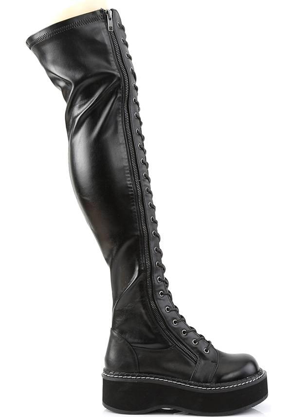 EMILY-375 [Black] | BOOTS [IN STOCK]**