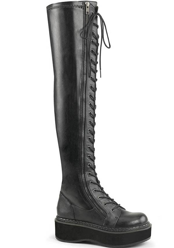 EMILY-375 [Black] | BOOTS [IN STOCK]**