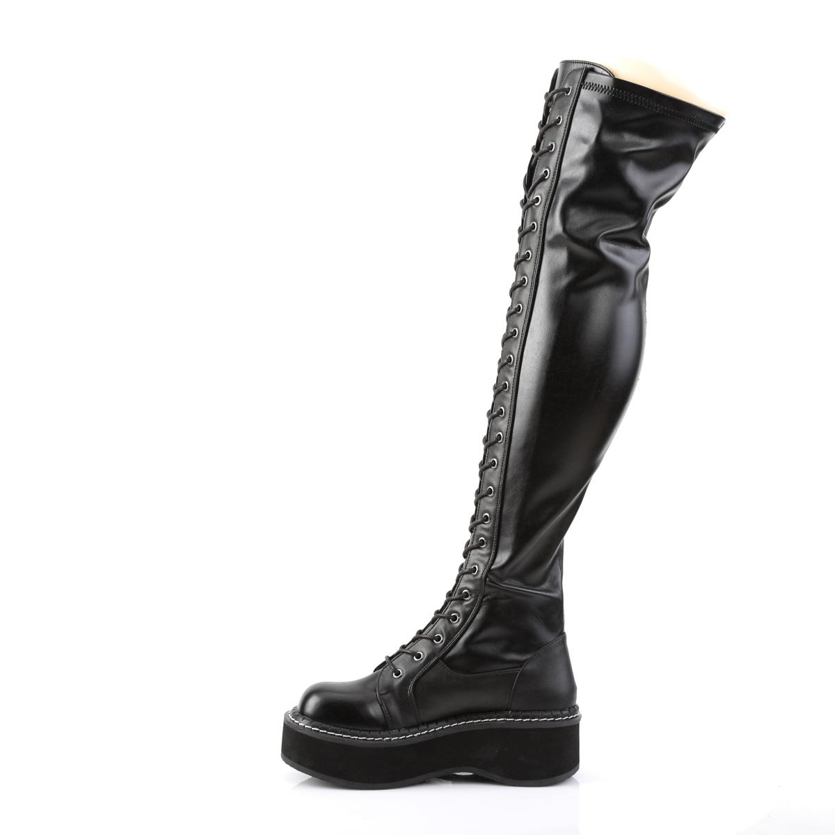 DEMONIA EMILY-375 [Black] | BOOTS [PREORDER] - BOOTS - Detail 5