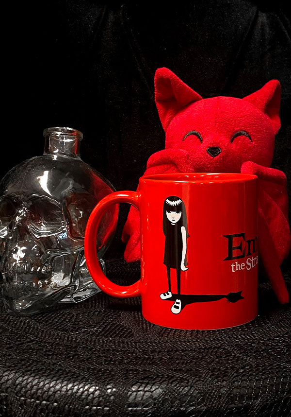 Emily The Strange: Cat Shadow [Red] | MUG*