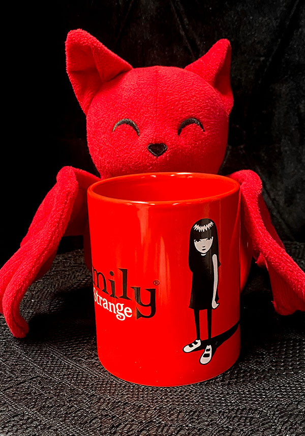 Emily The Strange: Cat Shadow [Red] | MUG*
