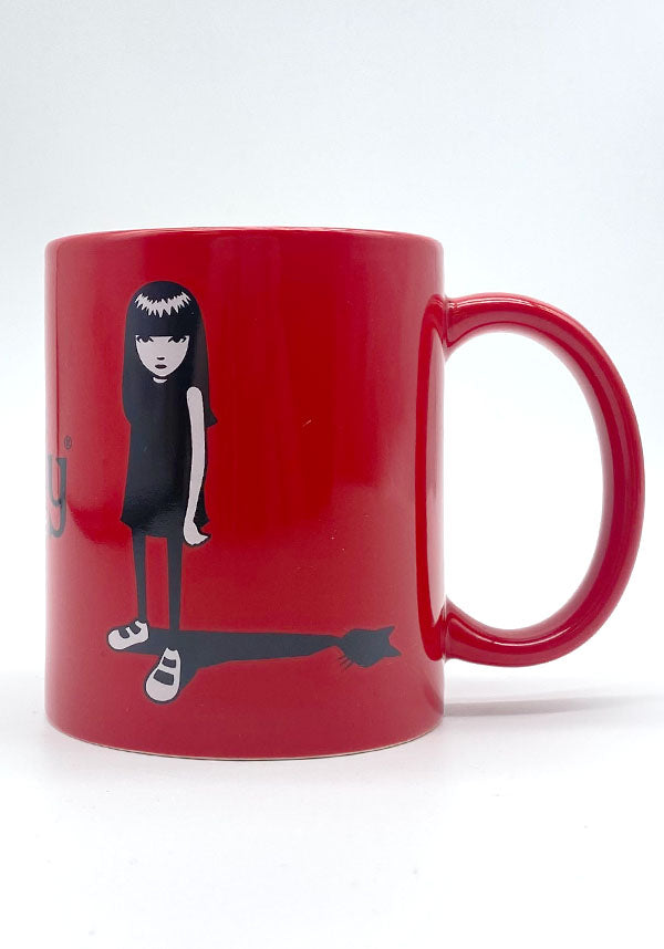 Emily The Strange: Cat Shadow [Red] | MUG*