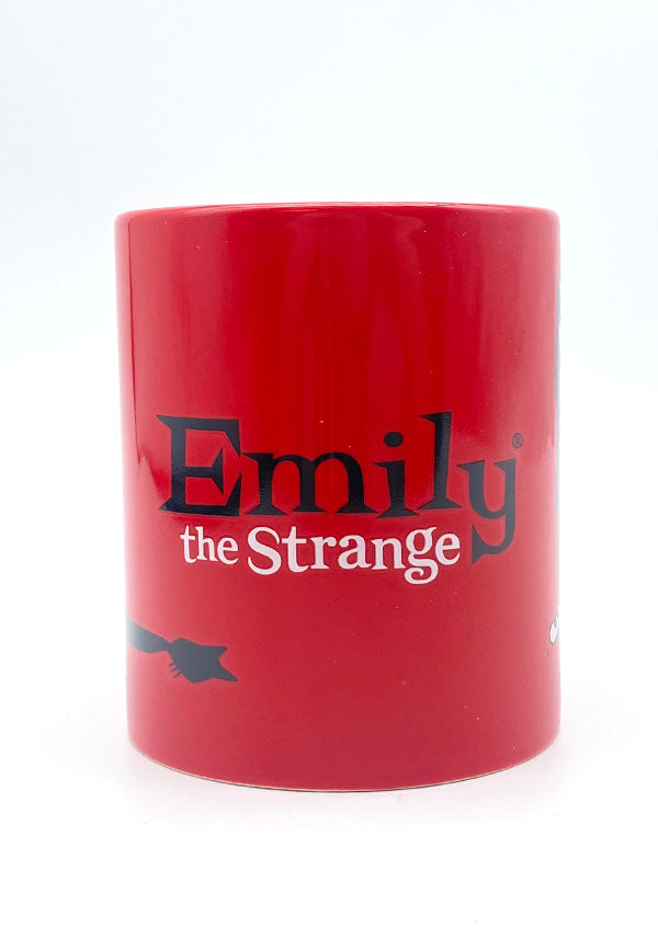 Emily The Strange: Cat Shadow [Red] | MUG*