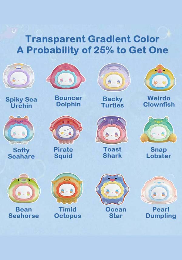 Emma Ocean Bubble Beans | BLIND BOX