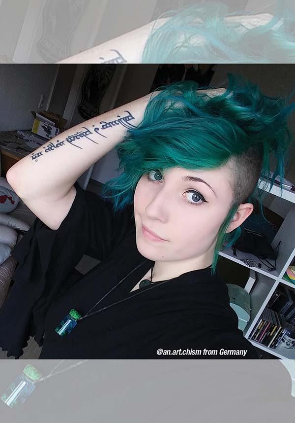 Enchanted Forest | AMPLIFIED COLOUR - Beserk - 420sale, all, clickfrenzy15-2023, cosmetics, cpgstinc, discountapp, dye, ebaymp, fp, goth, green, hair, hair colour, hair dye, hair green, labelvegan, manic panic, manic panic hair, mermaid, vegan