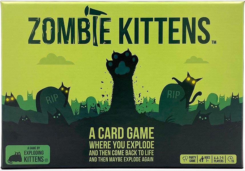 Zombie Kittens | PARTY GAME - Beserk - all, card game, cards games, cat, cats, christmas gift, christmas gifts, clickfrenzy15-2023, cpgstinc, discountapp, exploding kittens, fp, fun and games, game, game night, games, gift, gift idea, gift ideas, gifts, party games, pop culture, popculture, puzzle and games, puzzles and games, R060922, sep22, Sept, VR0223554, vrdistribution