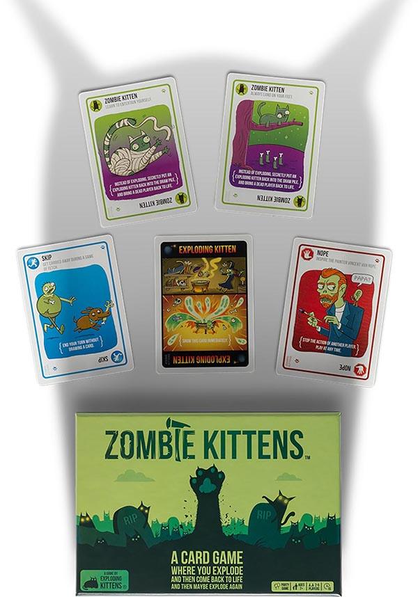 Zombie Kittens | PARTY GAME - Beserk - all, card game, cards games, cat, cats, christmas gift, christmas gifts, clickfrenzy15-2023, cpgstinc, discountapp, exploding kittens, fp, fun and games, game, game night, games, gift, gift idea, gift ideas, gifts, party games, pop culture, popculture, puzzle and games, puzzles and games, R060922, sep22, Sept, VR0223554, vrdistribution