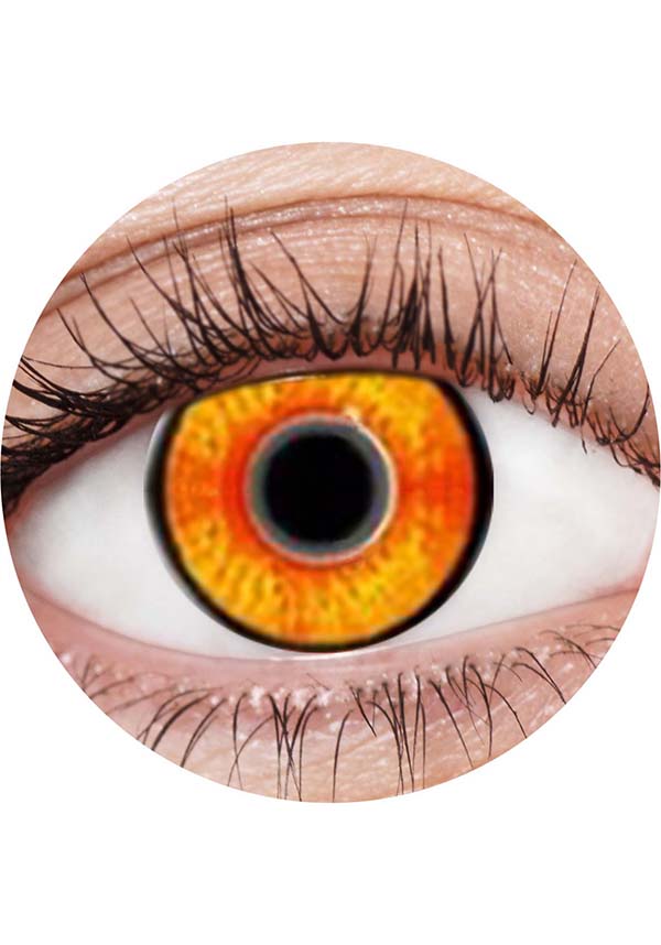 Horror Orange | COSTUME CONTACT LENSES