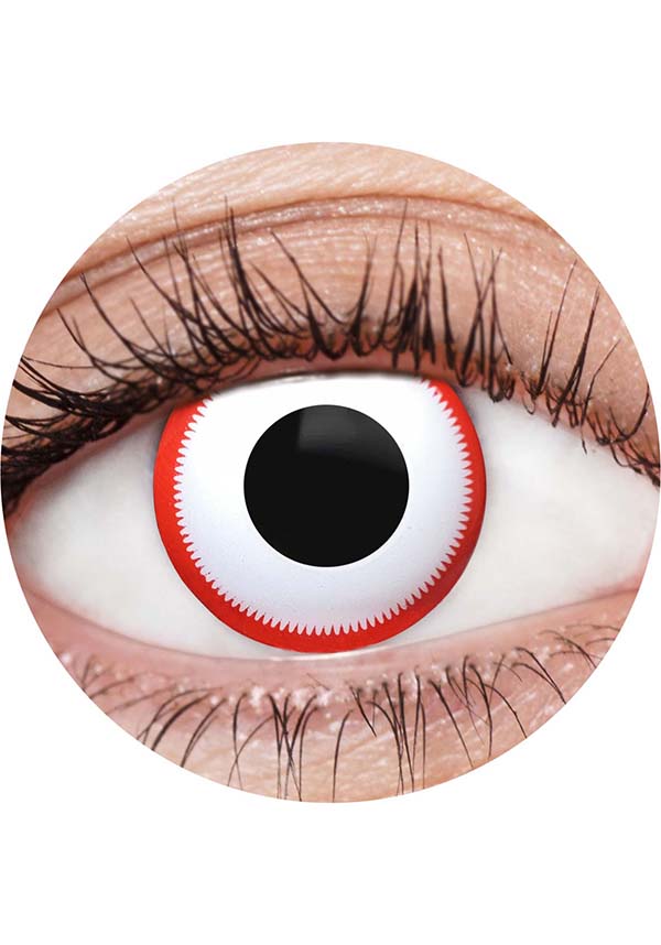 White Manson III | COSTUME CONTACT LENSES