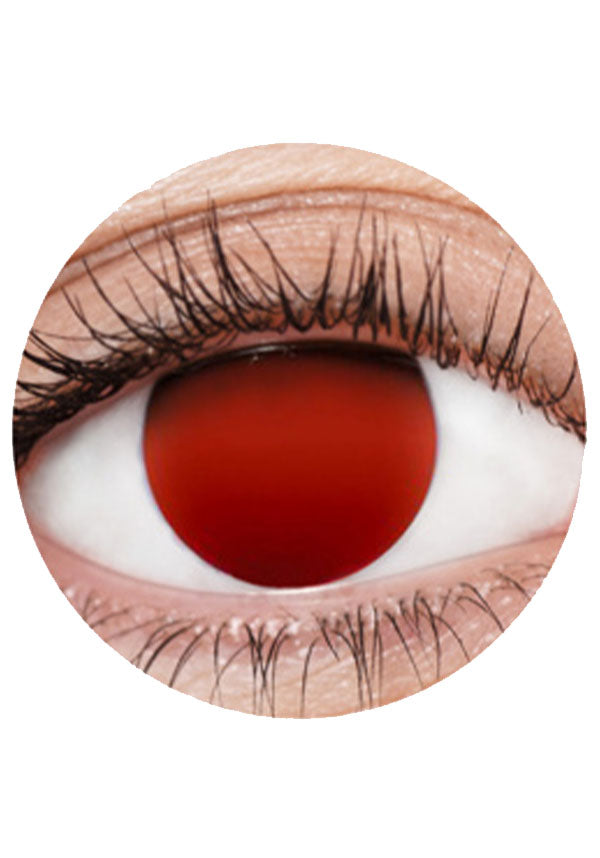 Blind Red | COSTUME CONTACT LENSES